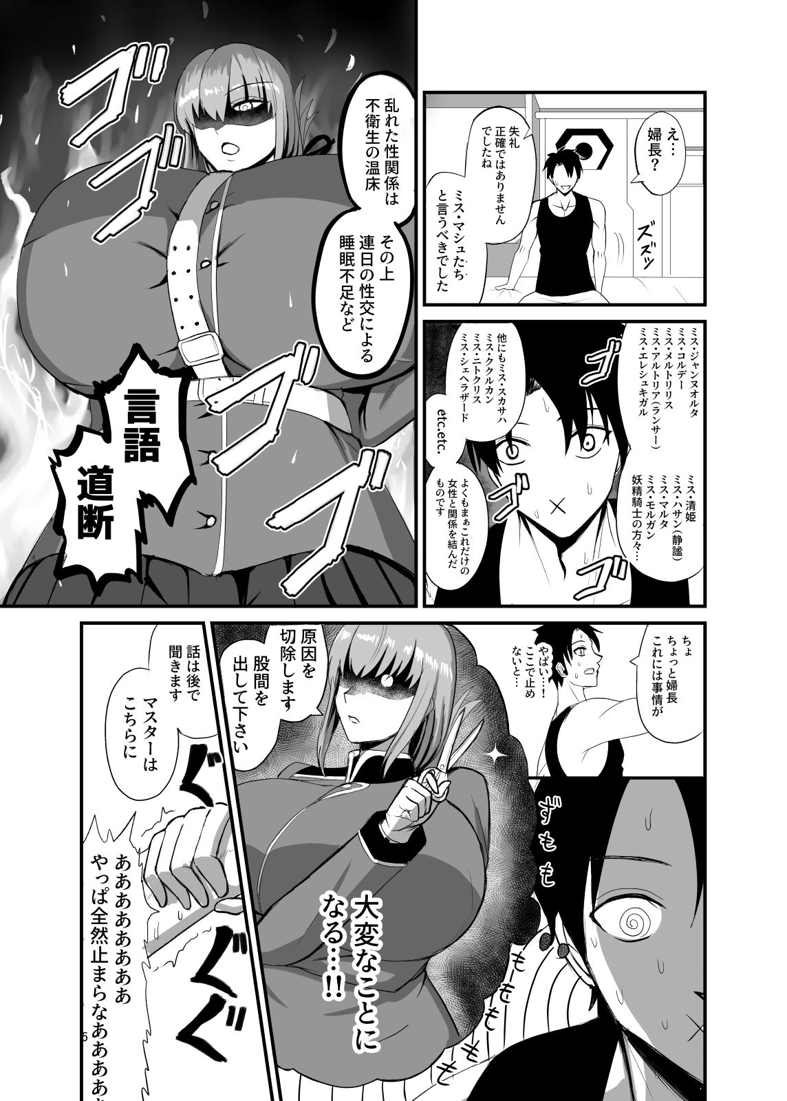 それでは今晩の性機能検査を開始します（はぁと） (dcomic jp-003)