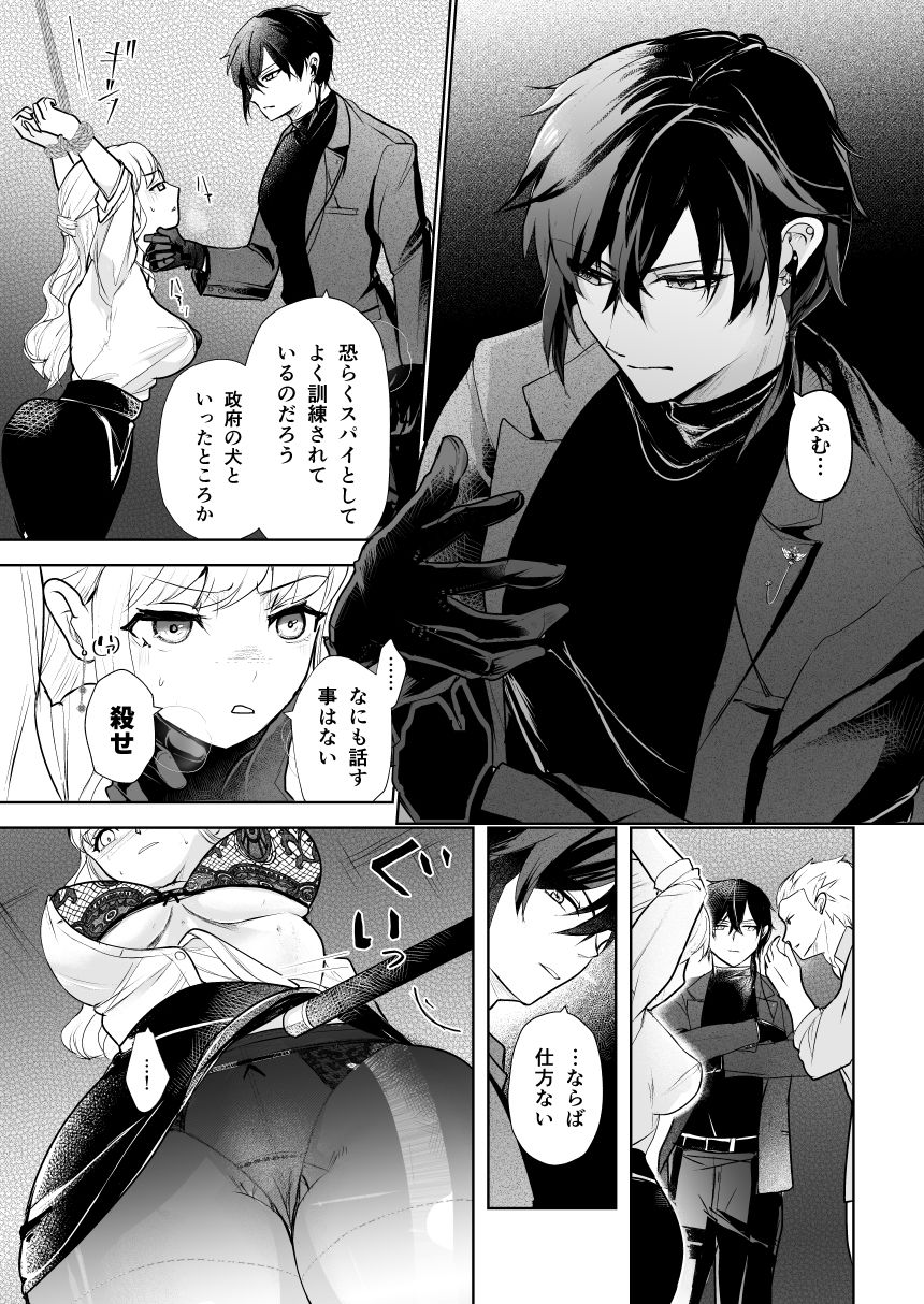 標的にスパイバレして快楽拷問を受けました (dcomic jp-004)