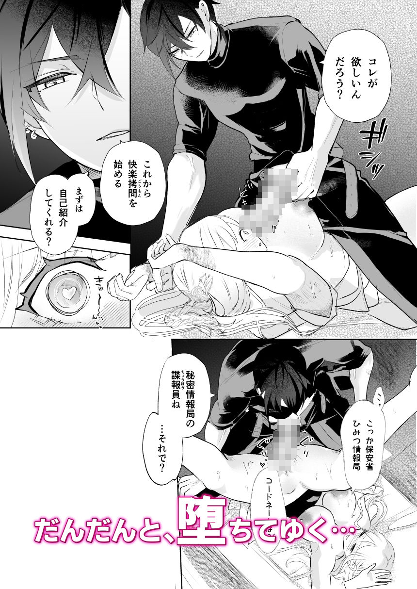 標的にスパイバレして快楽拷問を受けました (dcomic jp-009)