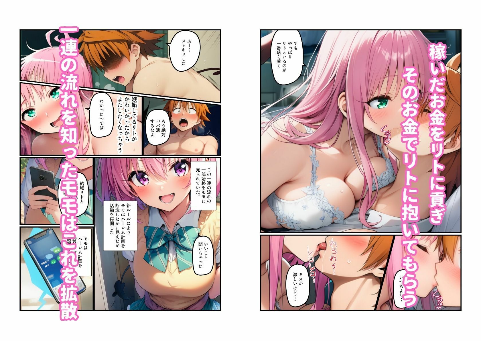 【リトのためにパパ活ブーム】ハーレム計画進行中の画像8