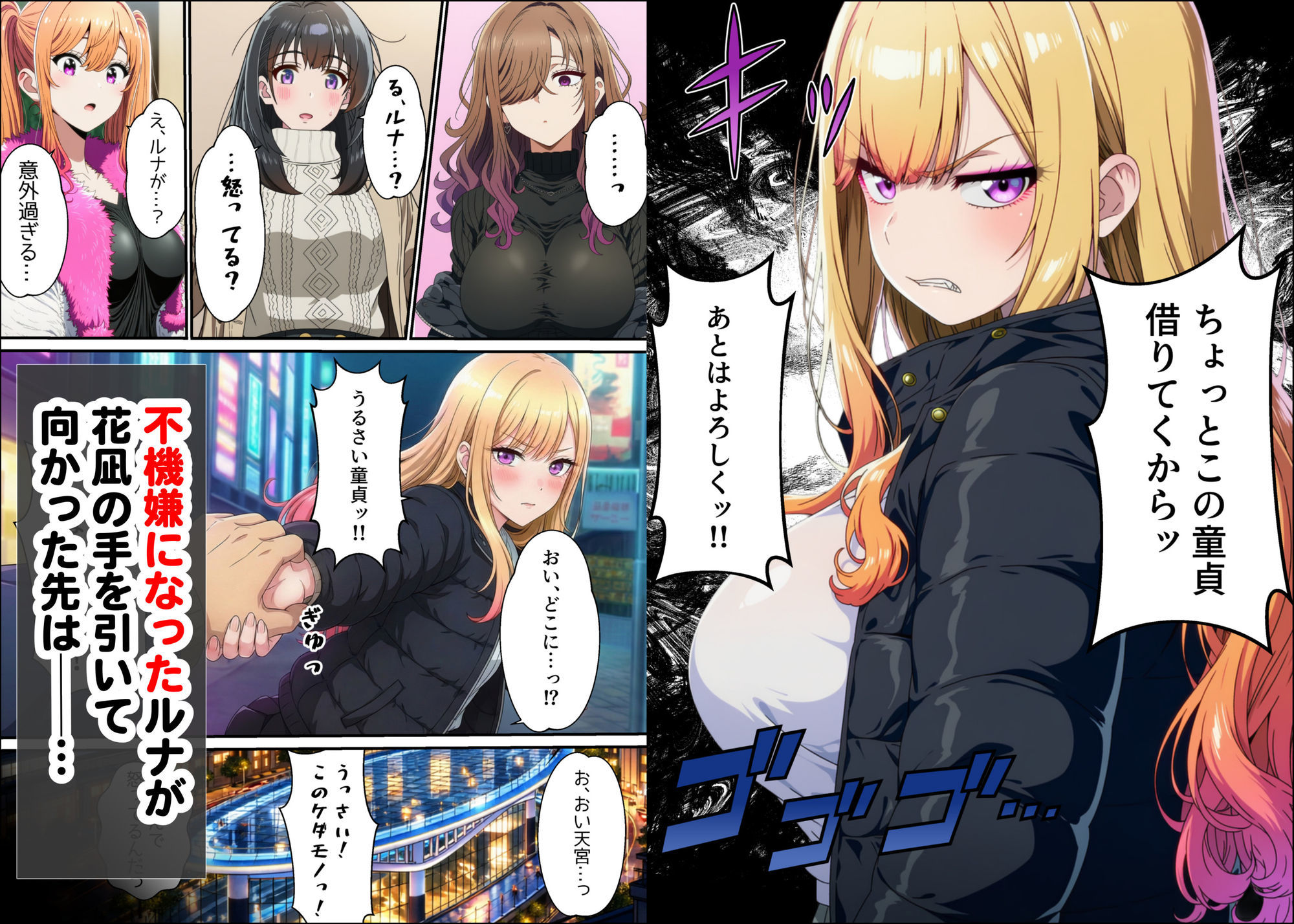 敏感体質なツンデレ金髪ギャルとセックスしたお話 画像7