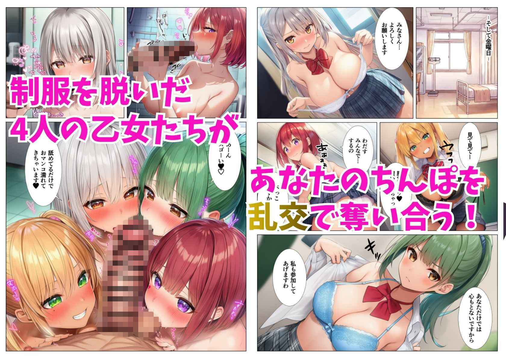 貞操逆転ハーレム！転生したら女子校の性担当教師だった件の画像9