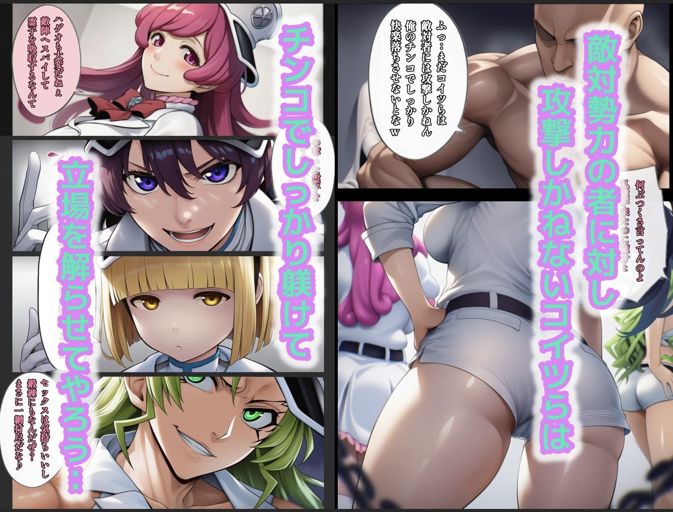 もしも藍◯の思考がドエロ中年オヤジだったら総集編〜終幕・親衛隊結成編〜の画像4