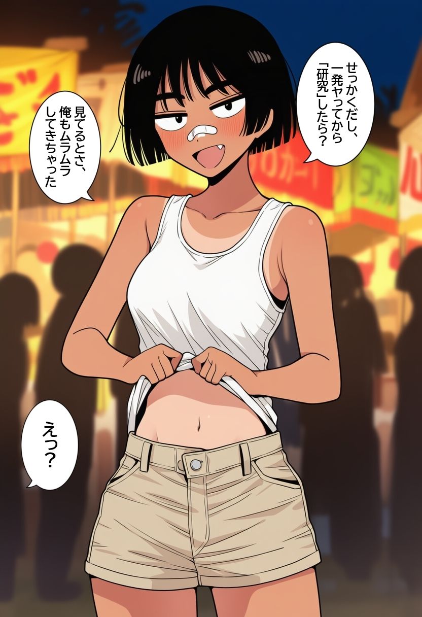 孕ませ村のボーイッシュ娘 日焼けした陸上女子が、無責任中出しされて妊娠するまで。のサンプル画像 6