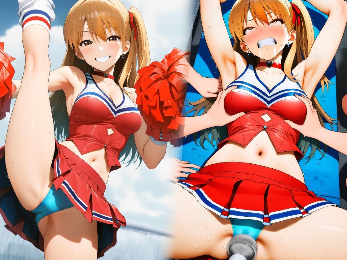 『チアガール集団レズいじめ、女同士の地獄の快楽責め』三部作セット！冬の特別セール 画像2