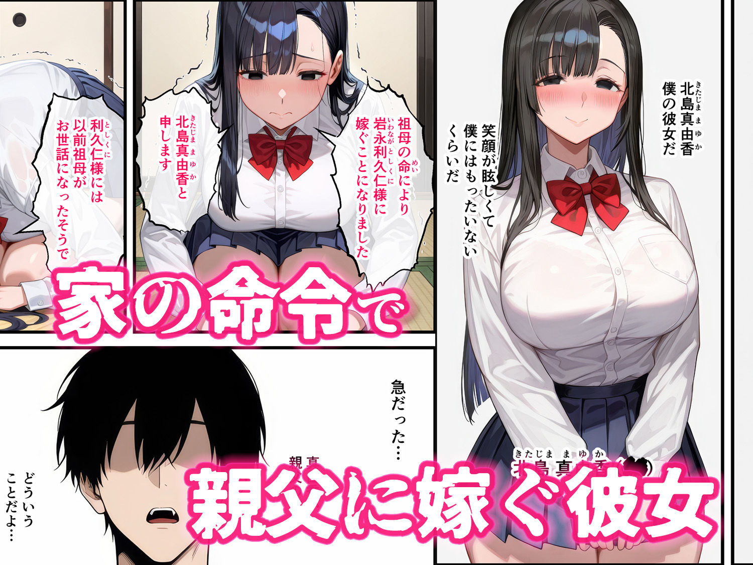 父の子を孕む彼女、彼女が母になった日〜最愛の彼女が寝取られて、父とボテ腹セックスの日々を過ごすの画像3