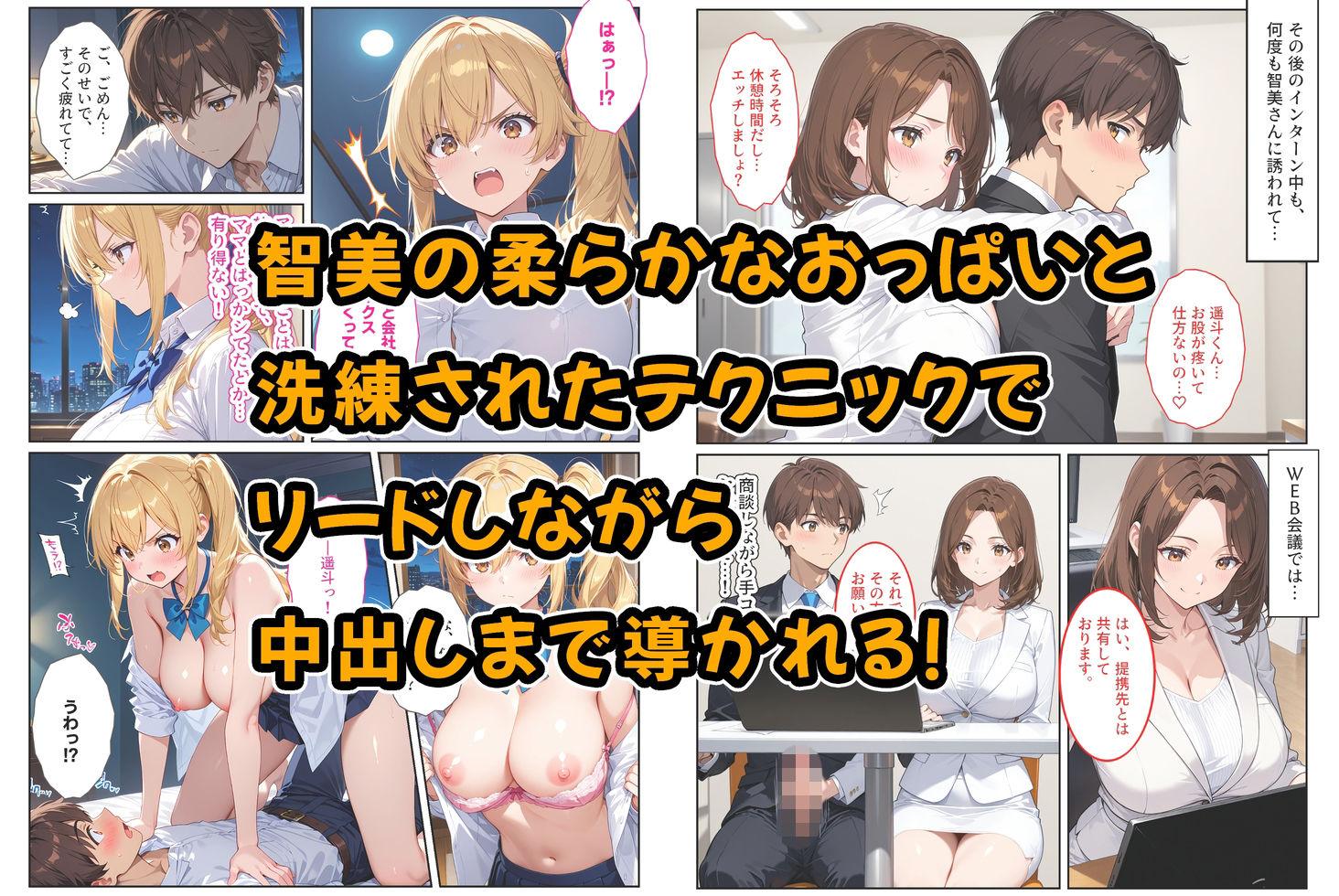 養子になったら爆乳義母と双子義妹に誘惑されて中出しセックスしています！〜母娘ハーレム編〜の画像6