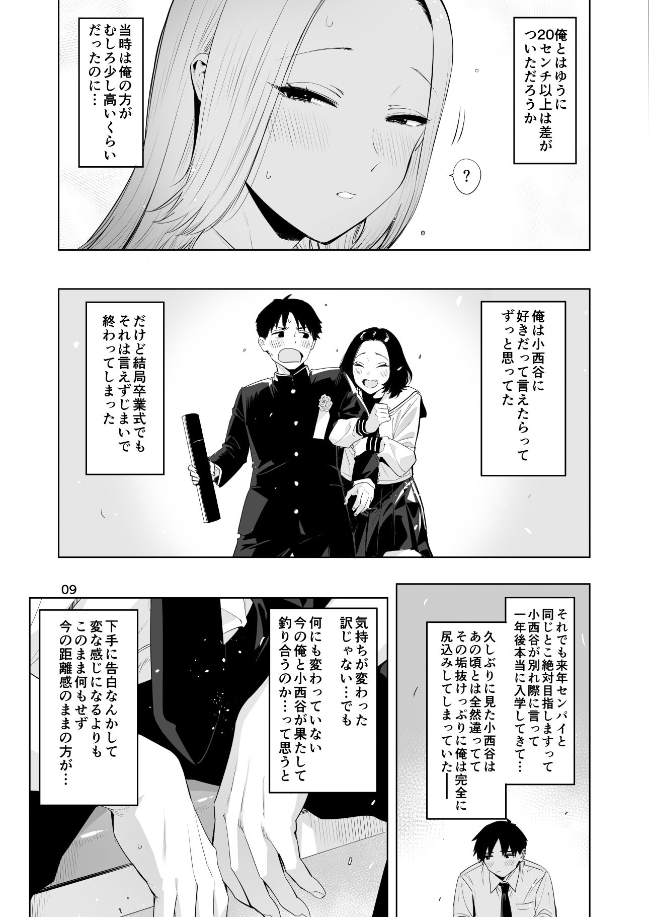 小西谷しよりと大岡センパイ  ないものねだりの両片想い (dcomic jp-007)