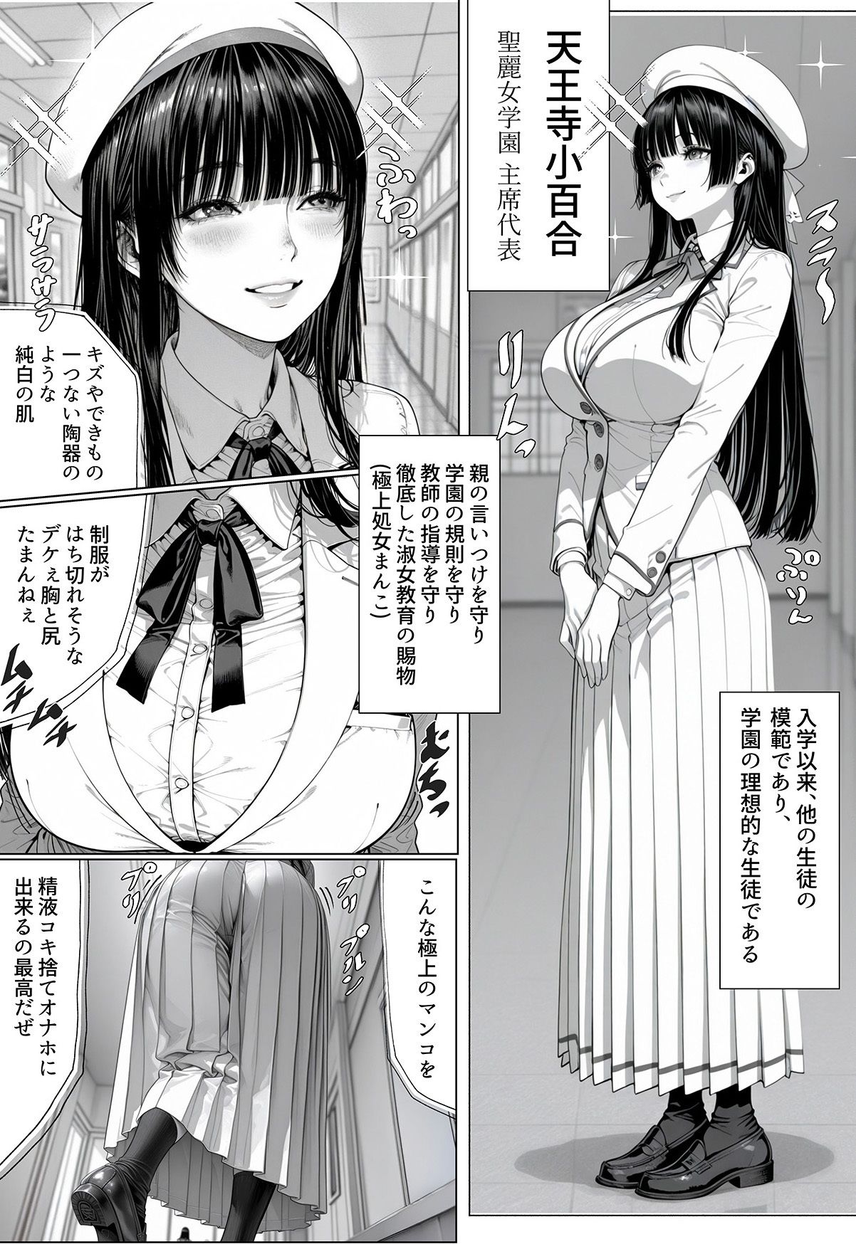 温室育ちのお嬢様をオナホにするのは簡単すぎる-天王寺小百合-編の画像1