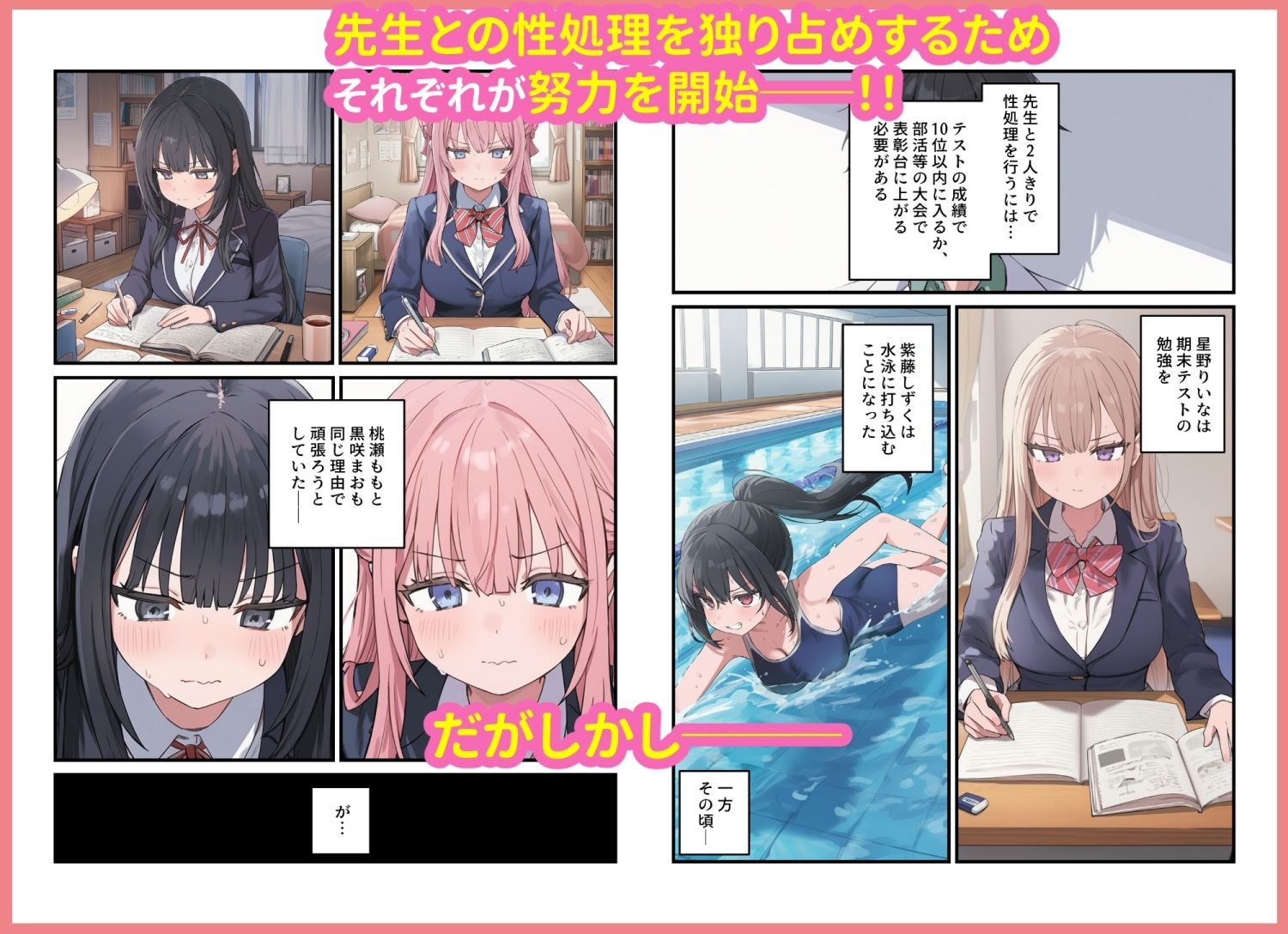 貞操逆転した世界で ある女子校の性処理係になった件3の画像8