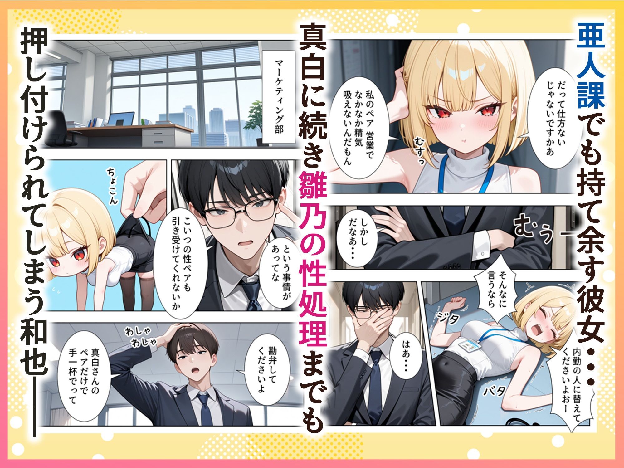 絶倫過ぎた俺が亜人OL美女達の性処理係に任命された話『サキュバス編』の画像7