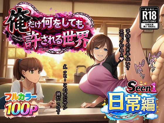 《d_732983》俺だけ何をしても許される世界seen1日常編のパッケージ画像