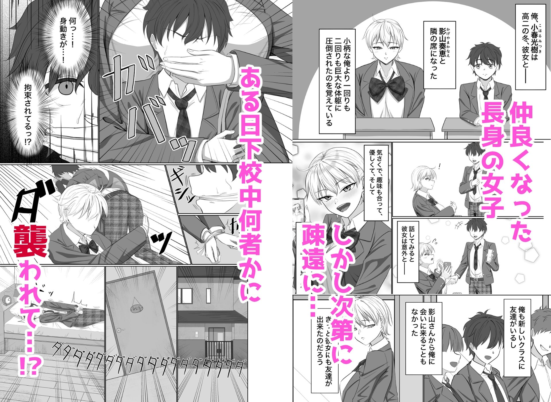 襲来!!メンヘラデカ女の画像1