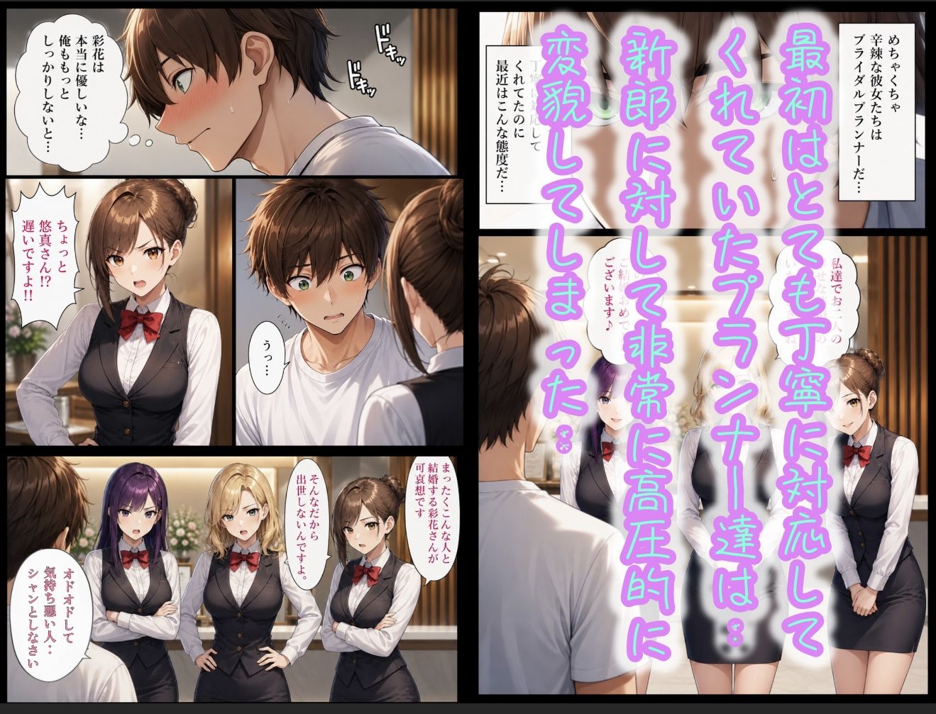 俺だけ何をしても許される世界seen4結婚式編のサンプル画像 2