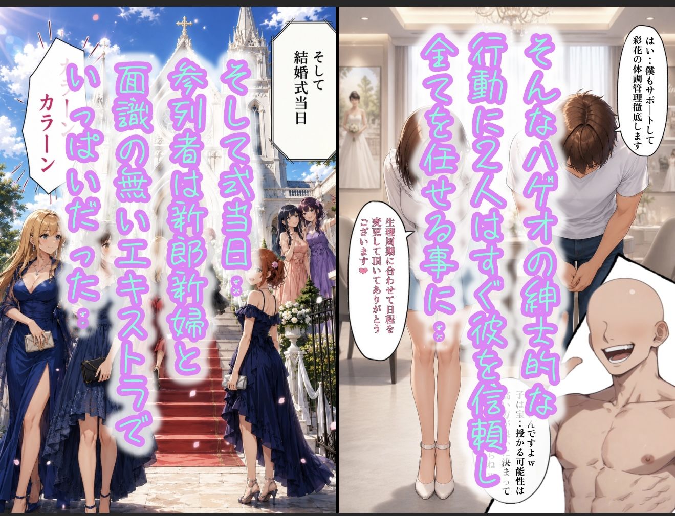俺だけ何をしても許される世界seen4結婚式編のサンプル画像 6
