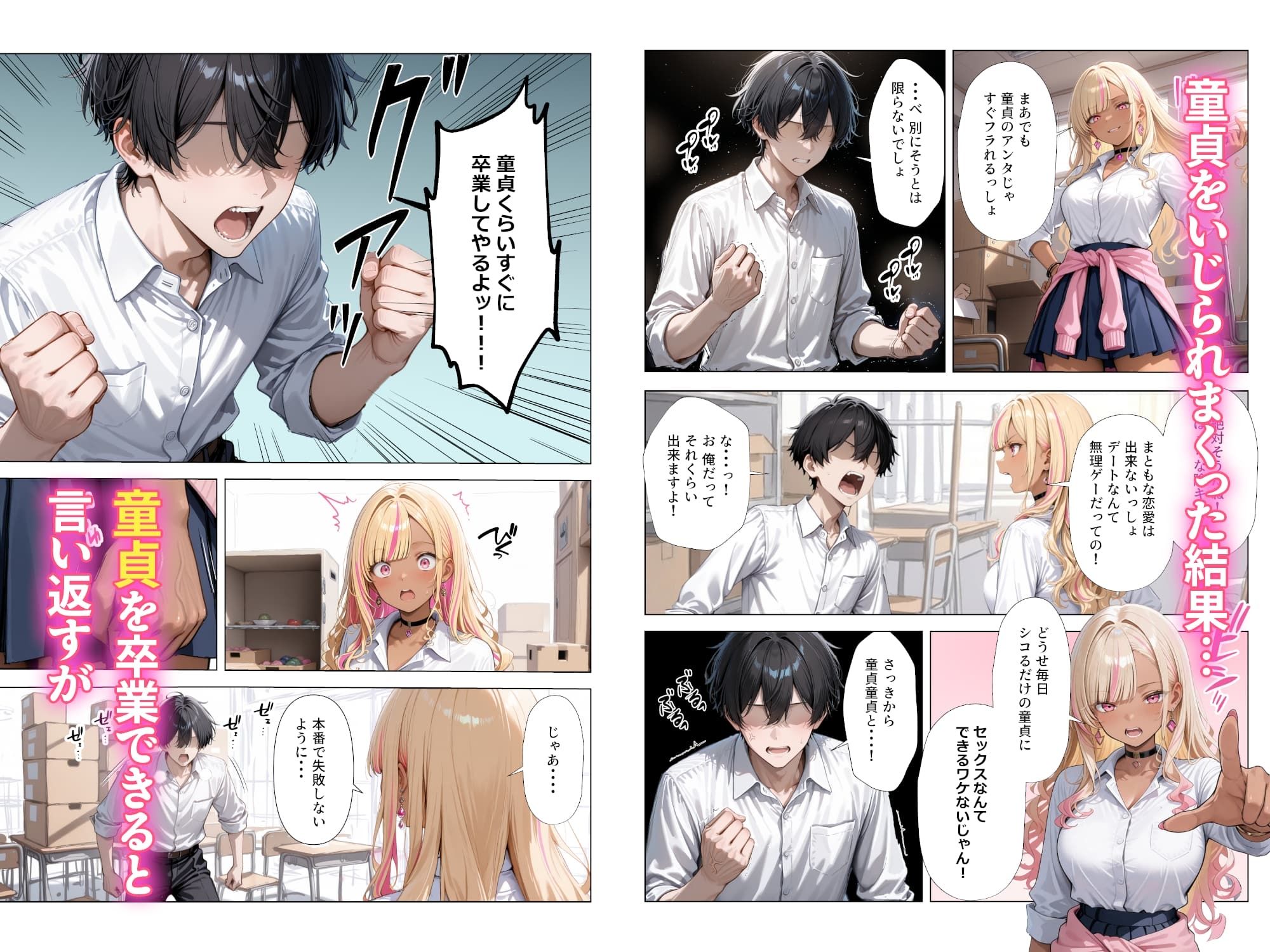 清楚彼女がいるのにギャルとの予行練習(生本番)がやめられない話【ぬるぬるエロアニメ動画同梱】のサンプル画像 6