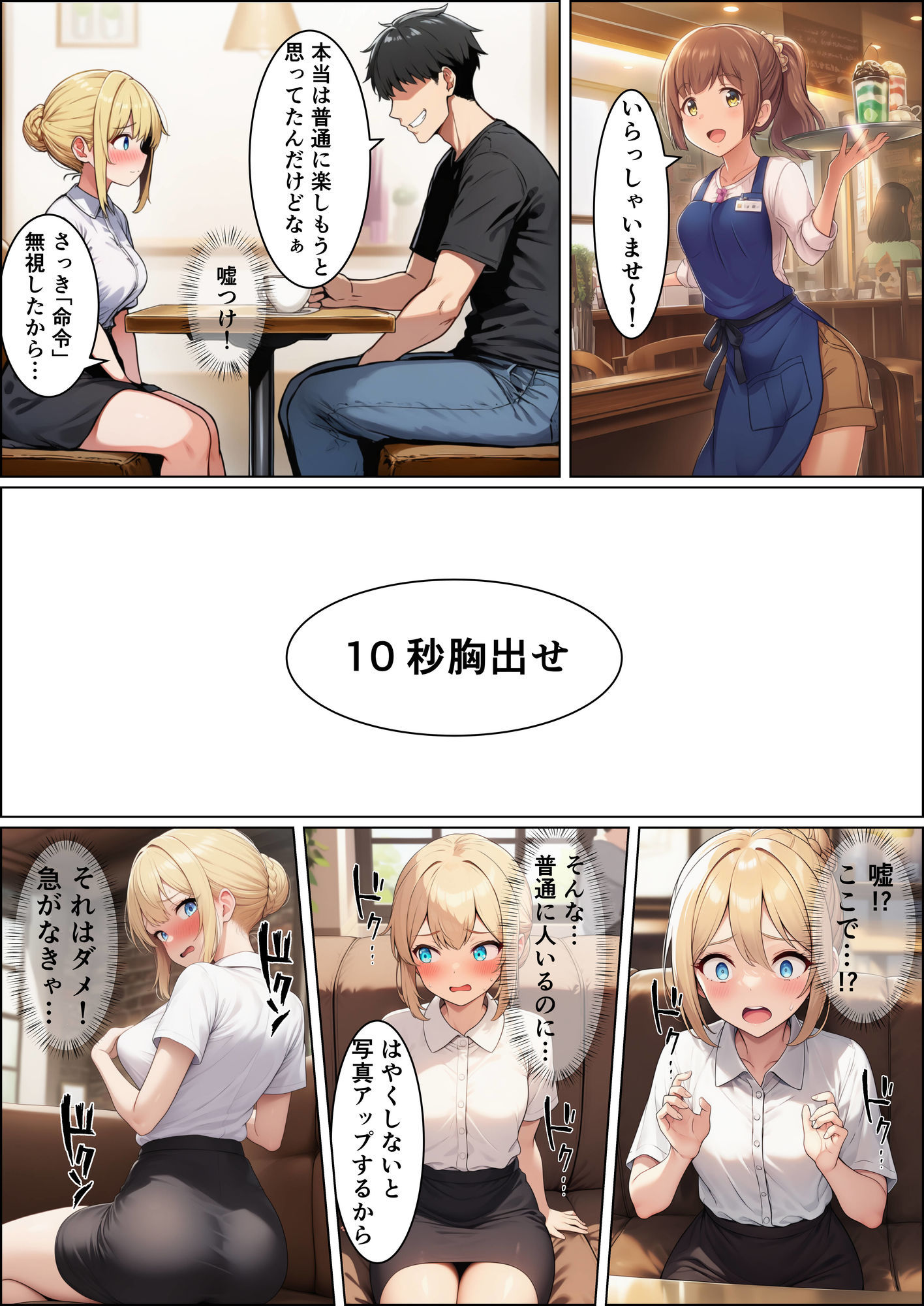 初めての勧誘で人生が変わっちゃった女の子の話  ご主人様との出会い編 画像7