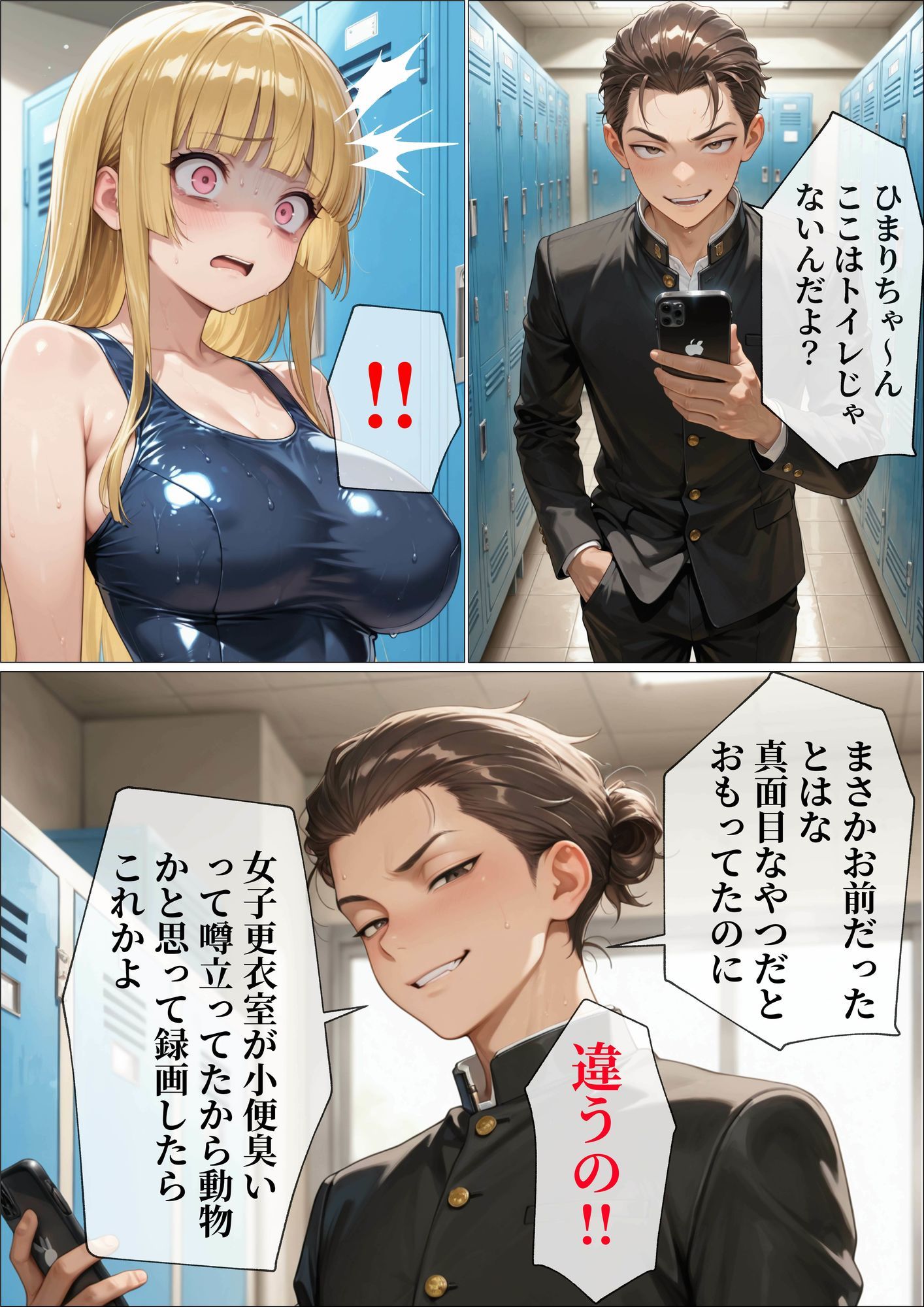 放課後、幼馴染の恋を壊してあげる。＃2 〜オナニー放尿癖が見つかって... 画像7