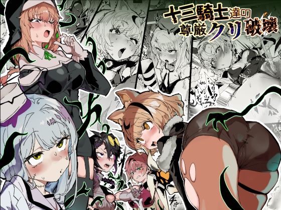 十三騎士達の尊厳クリ破壊 (dcomic pr)