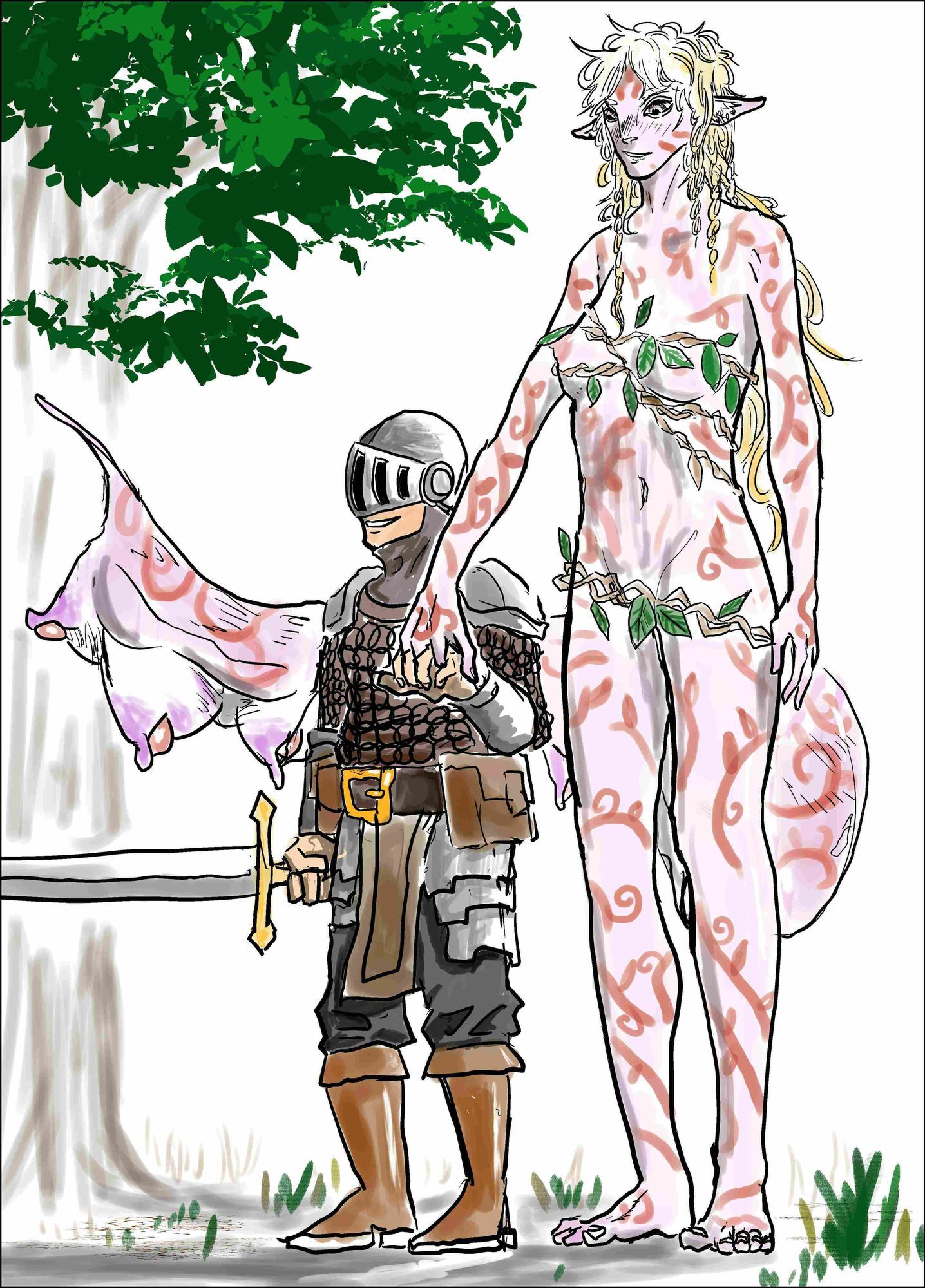 発情期ケモミミ少女は人間冒険者を拒めない 画像1