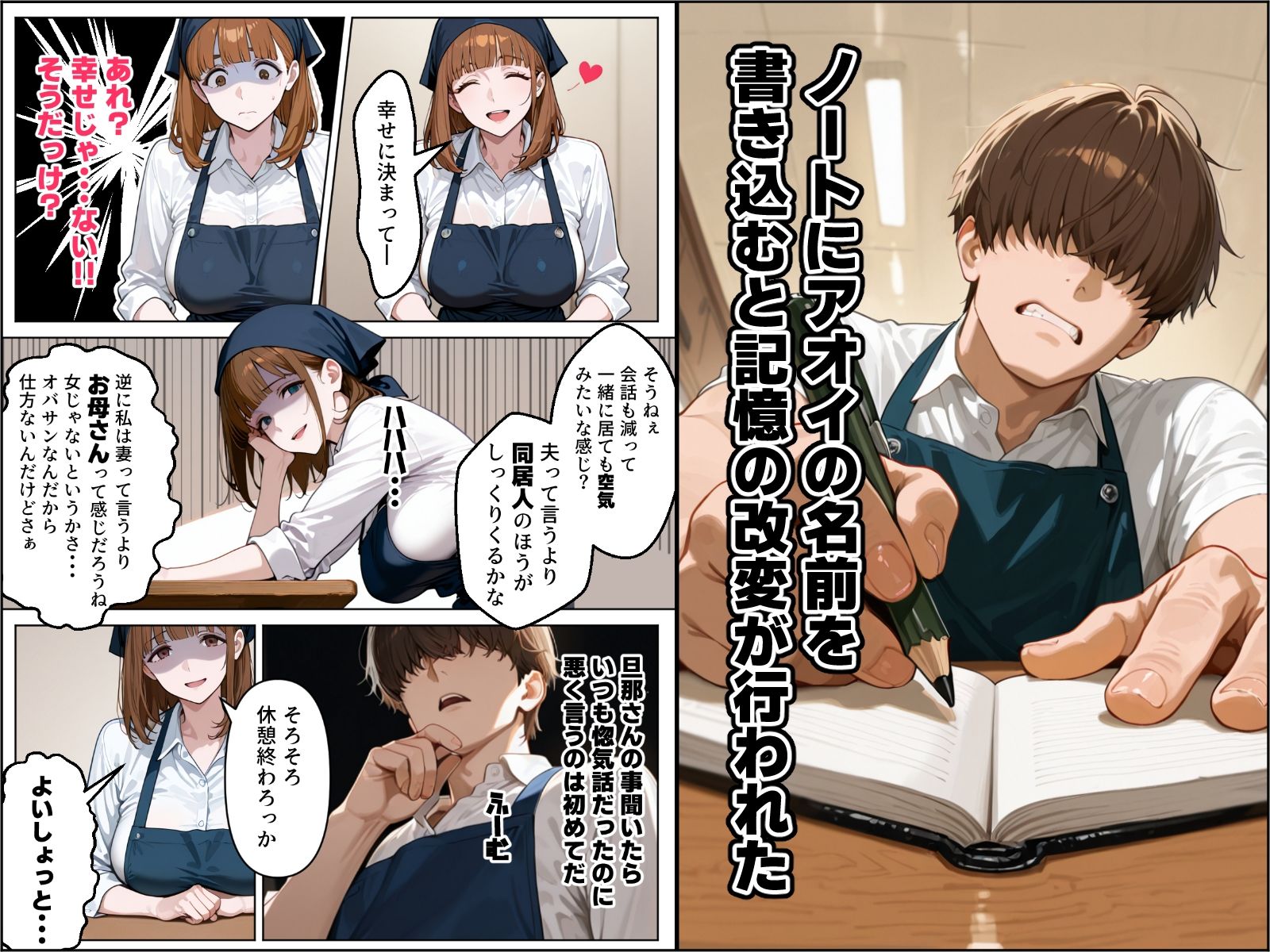 良妻賢母の記憶を改変して托卵させる話の画像4