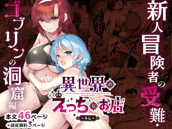 《d_744553》異世界えっちなお店外伝-新人冒険者の受難・ゴブリンの洞窟編-のパッケージ画像