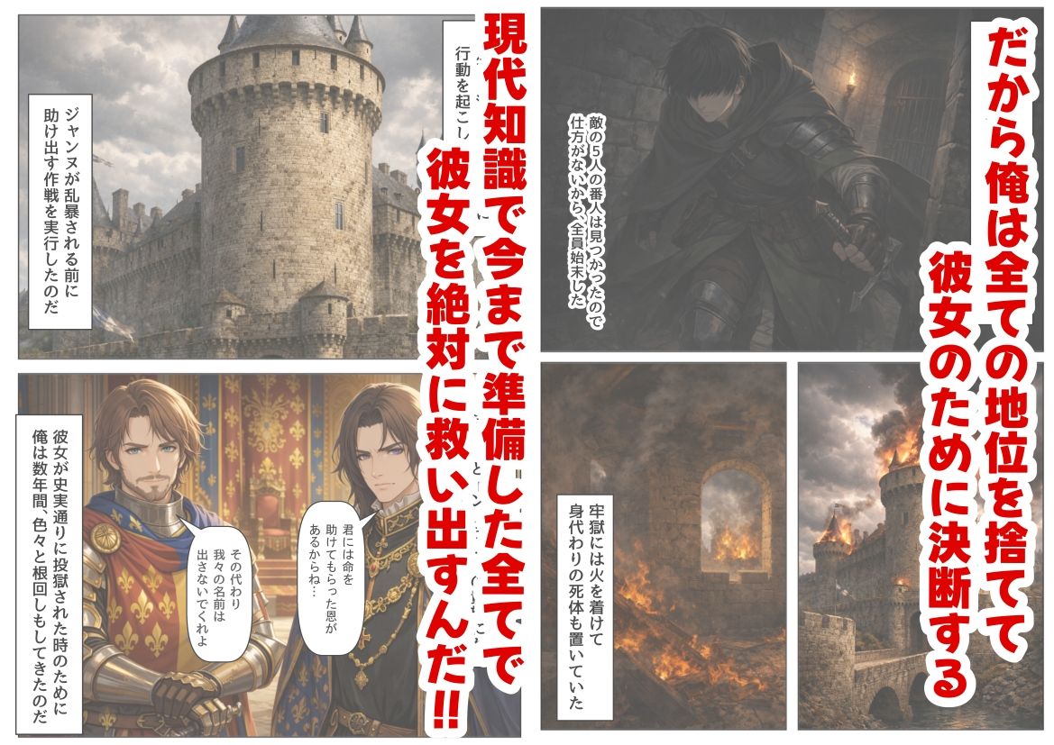 ジャンヌダル●の幼馴染に転生した俺は、彼女の悲惨な歴史を変える！！ 画像5