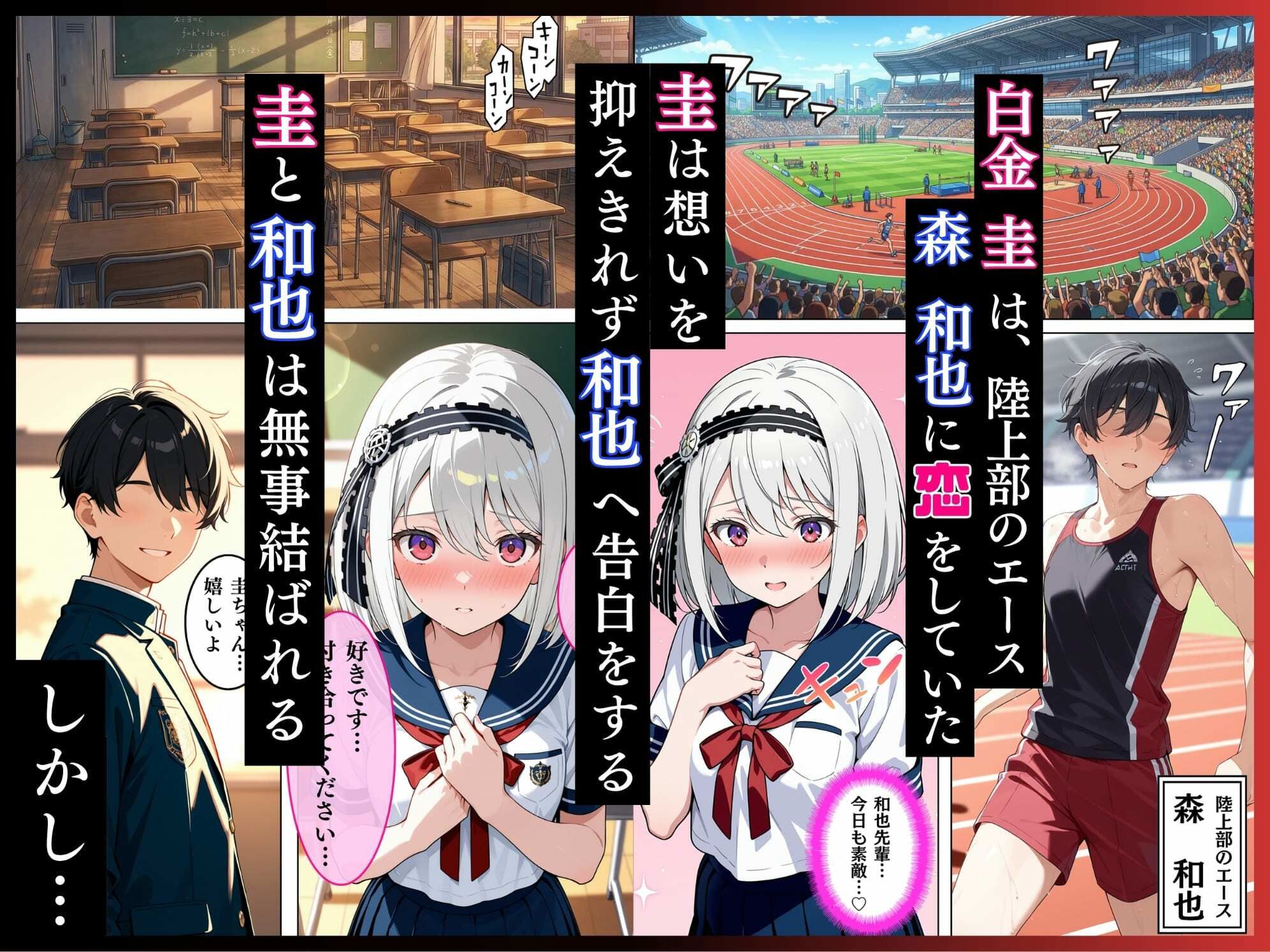かぐや様を犯したい、白金圭も犯したい。才女たちが快楽地獄の性奴●にのサンプル画像 6