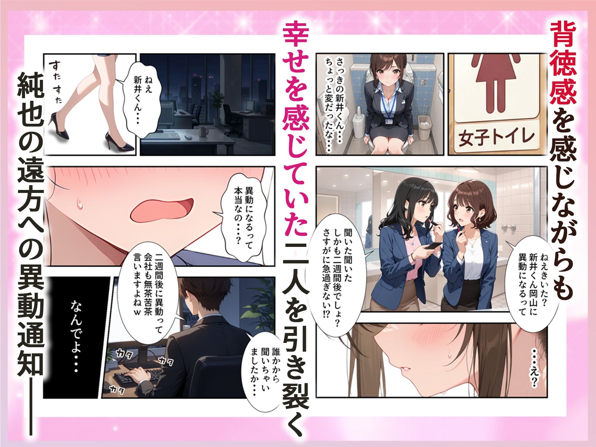 人妻先輩OLにガチ恋した話のサンプル画像 6