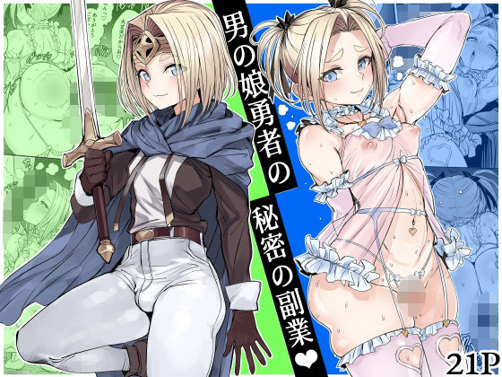 《d_750218》男の娘勇者の秘密の副業のパッケージ画像