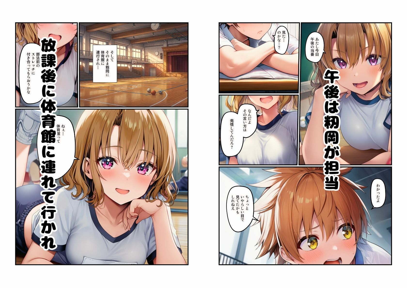 【ハーレム学園】リトの性欲処理係は当番制の画像8