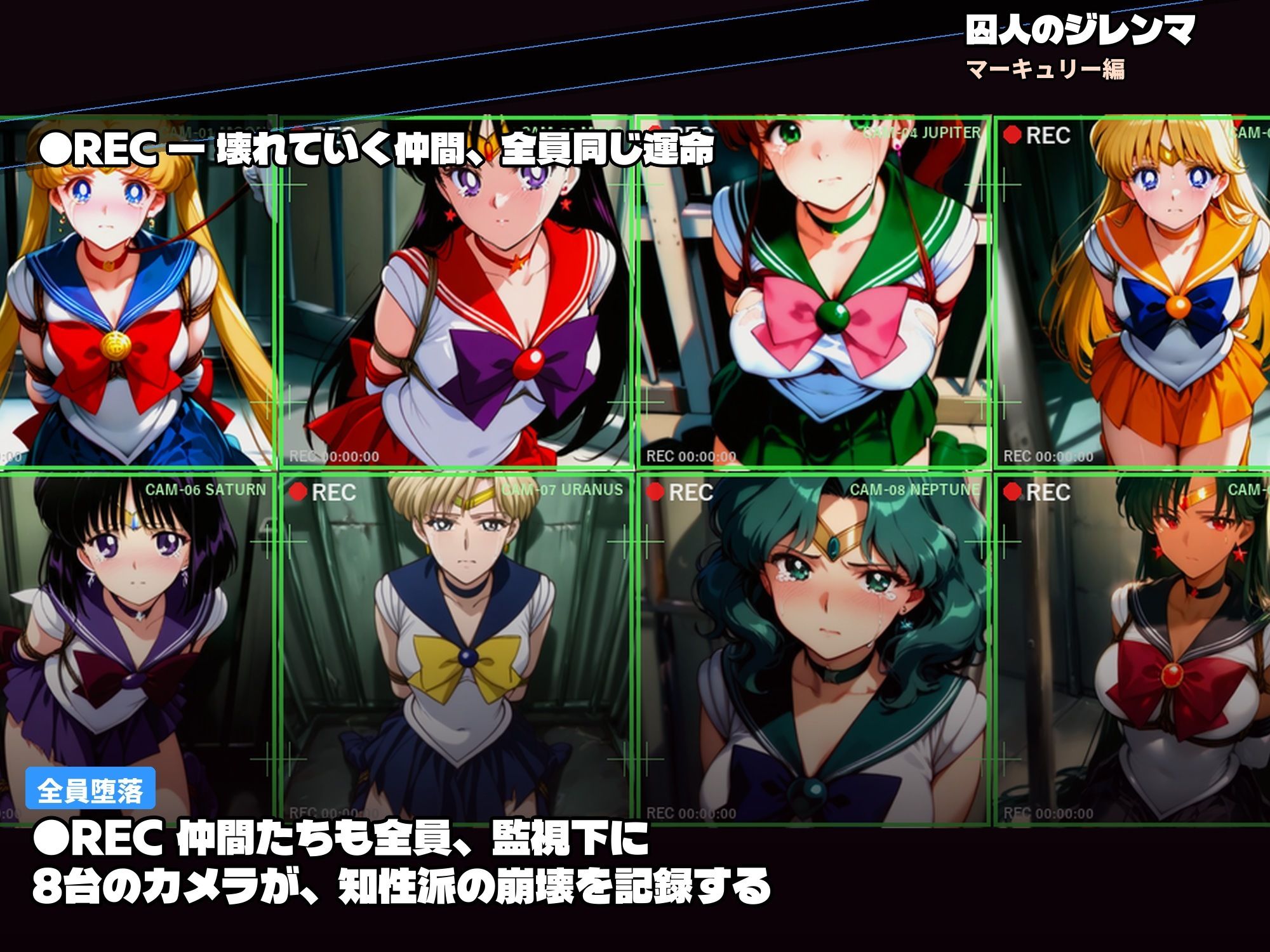 壁尻拘束――IQ300が、沈黙するまで  囚われた知性派ヒロイン 〜壁ハメ拘束から始まる輪●調教〜【漫画版】 画像8