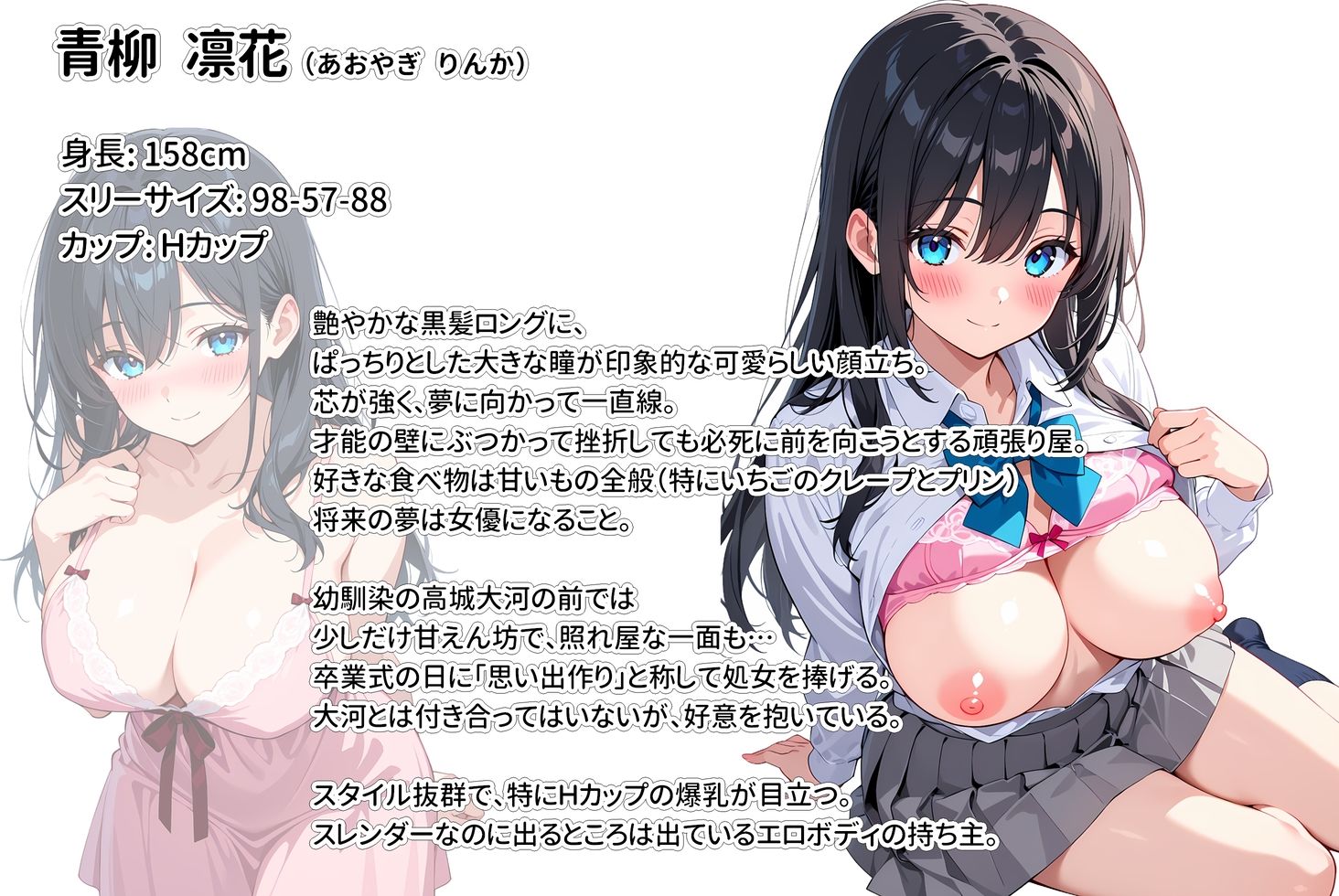 卒業式に処女をくれた爆乳幼馴染がAV女優になっていたので俺の愛とセックスで取り戻す！の画像10