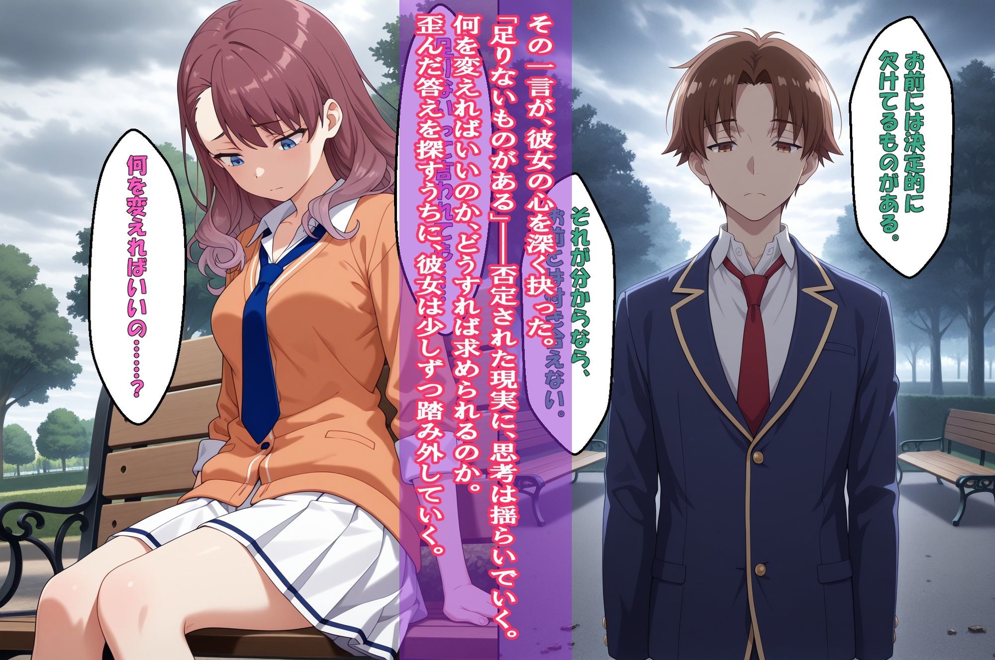 「追い詰められる優等生、崩壊寸前」（阪〇有〇）＆『彼に選ばれるための禁断指導』（佐藤〇耶）2冊セット、動画11本のサンプル画像 6