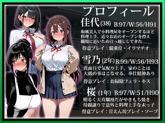 催〇アプリで支配して親子を和風風俗嬢にする話〜Vol.3〜の画像1