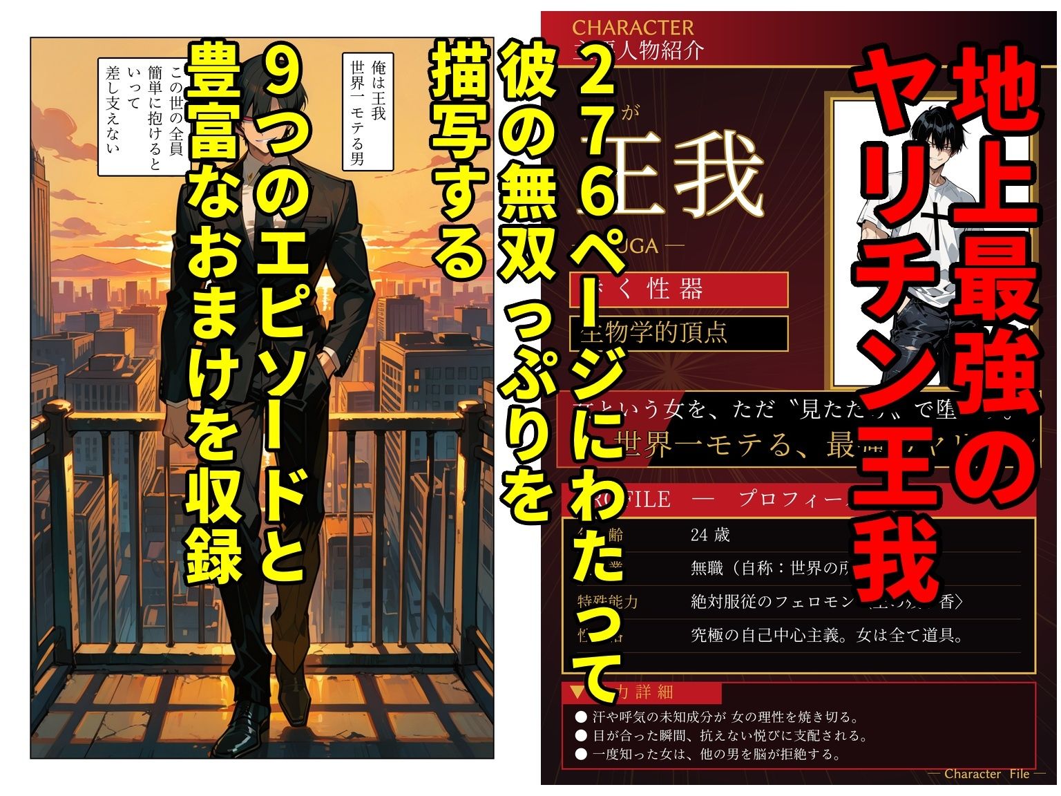 目が合うだけで全女子が0秒で膝をつき肉便器志願してくるヤリチン無双 画像1