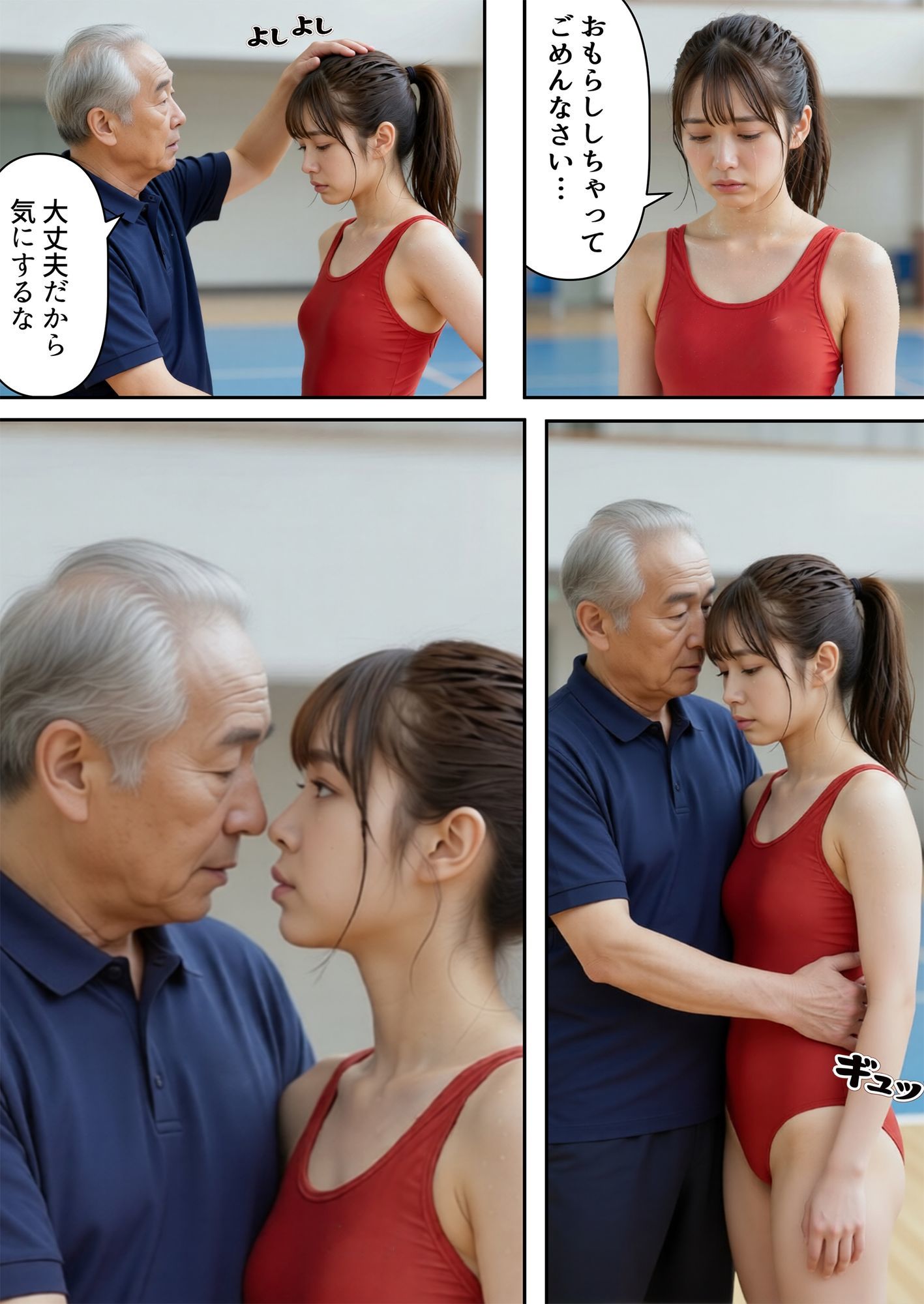 新体操、セクハラコーチの個人レッスン 画像7