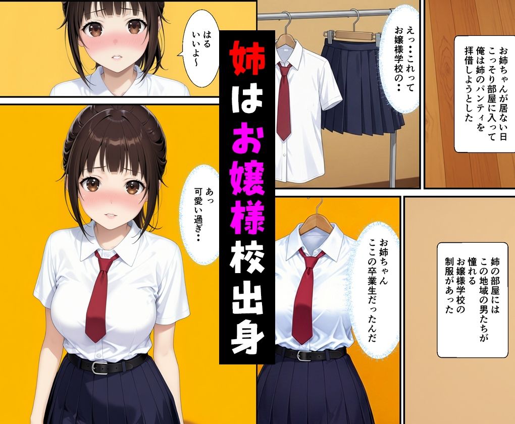 父親の再婚で出来た姉が可愛いだけでなくエロ過ぎて中出しした話 画像7