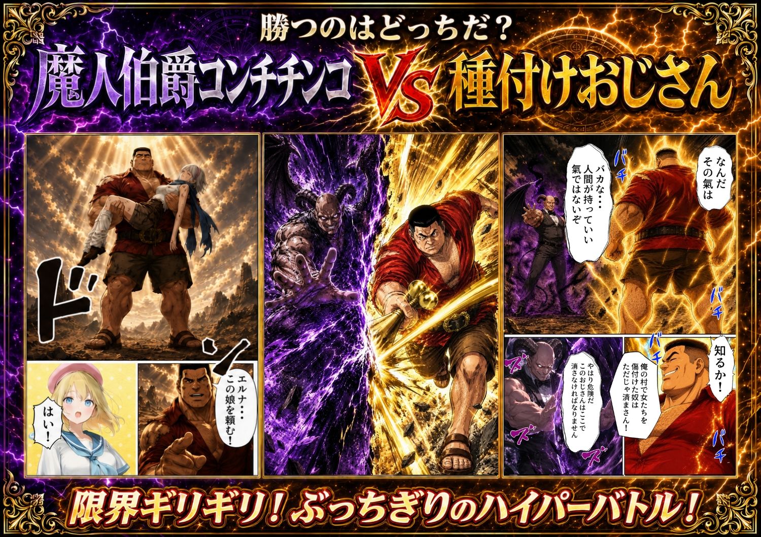 【銀髪の賞金稼ぎ編】追放された種付けおじさん、辺境でハーレム悪徳領主になる第2巻のサンプル画像 6