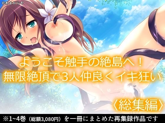《d_765298》ようこそ触手の絶島へ！無限絶頂で3人仲良くイキ狂い  ＜総集編＞のパッケージ画像
