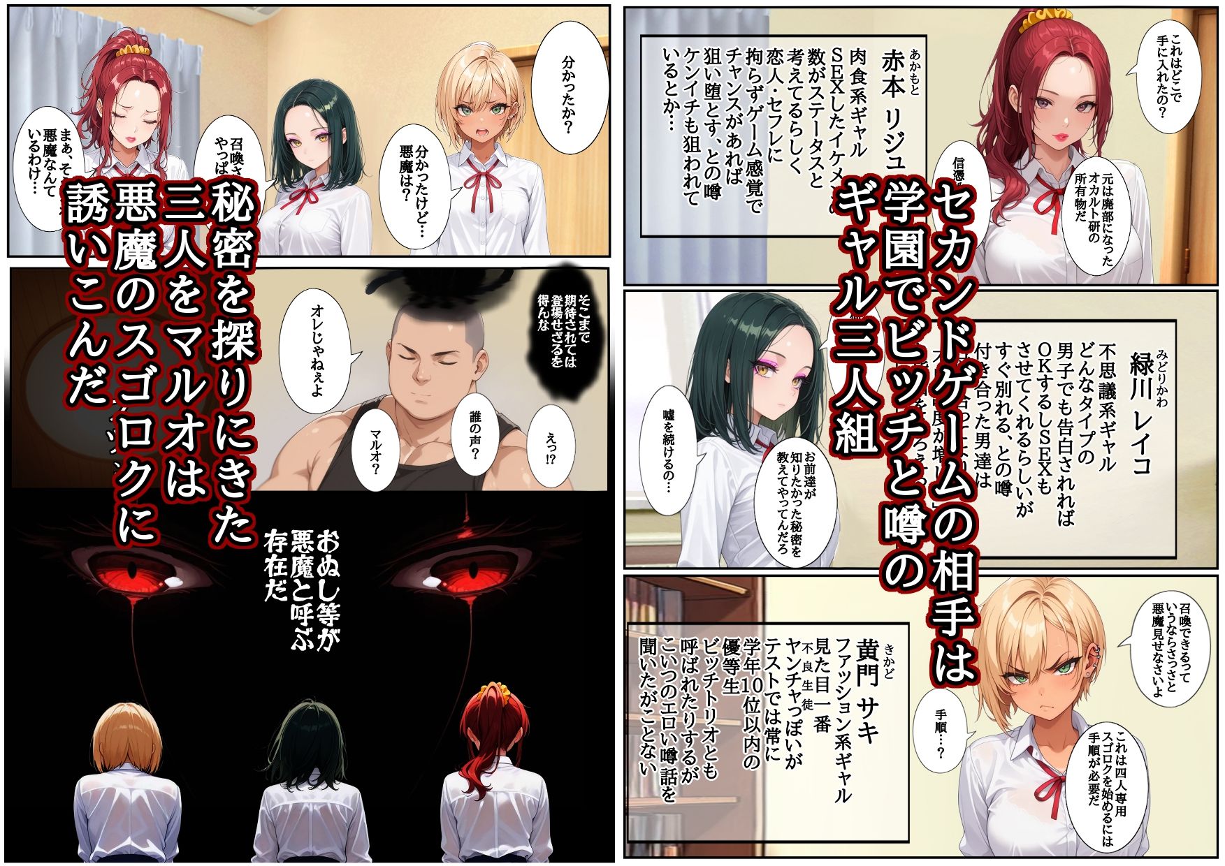 Sugoroku Of The DemonIV（悪魔のスゴロク4） 立ち読み 2 / 10