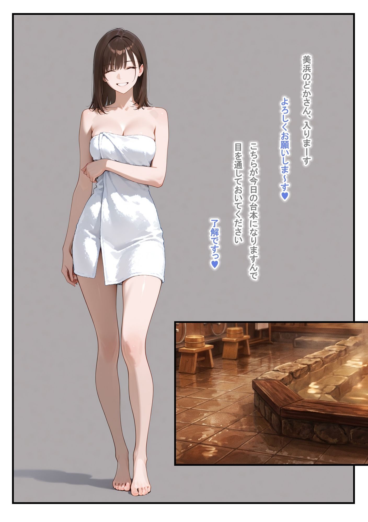 温泉ロケ、女子アナ、常識改変済。〜汗だくセックスマッサージ〜の画像6