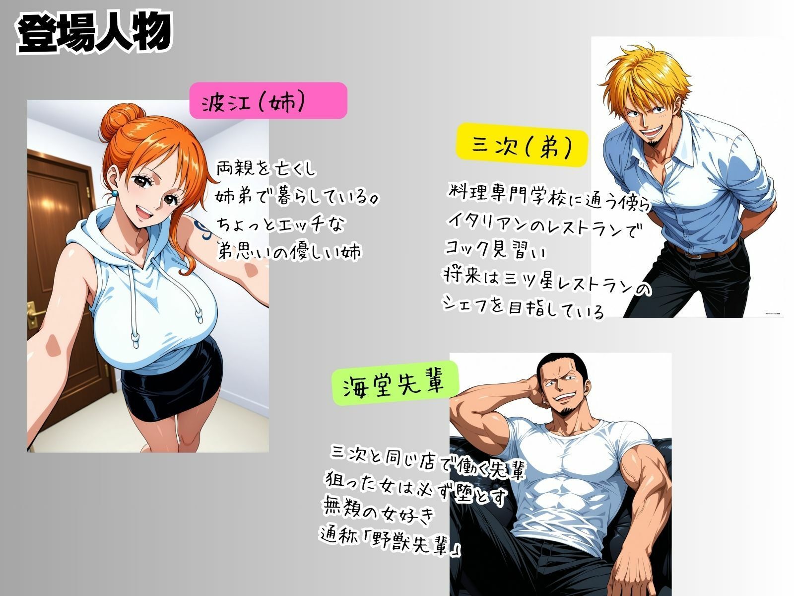 【異世界転生】バ先の野獣先輩に俺の姉貴を紹介したらセックス依存症にされた話【前編】 画像2