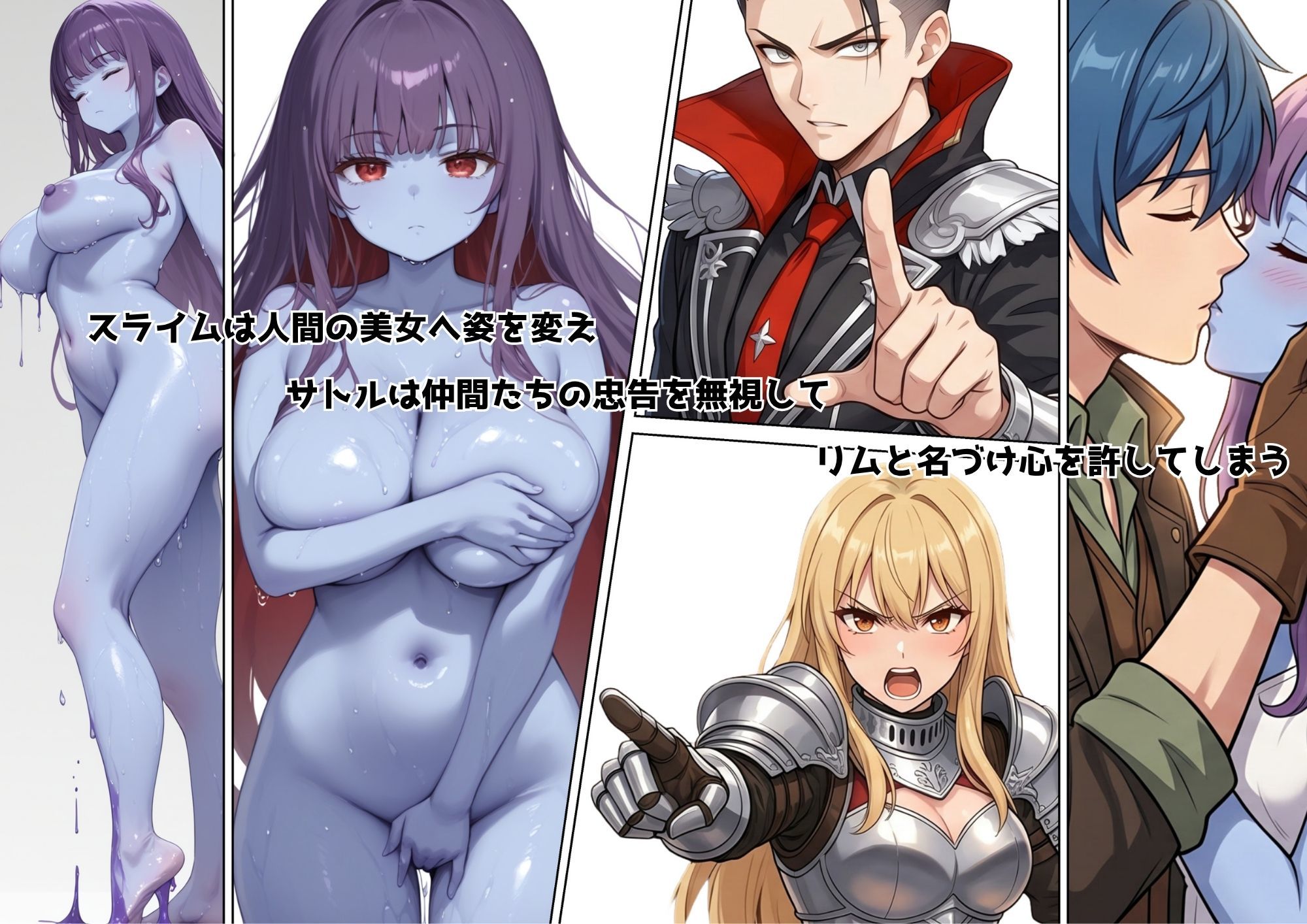 魔物転換！！愛情もセックスも全て罠  スライムに身体を乗っ取られるのサンプル画像 2