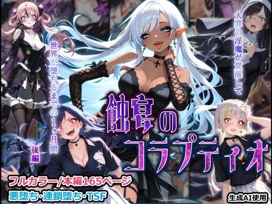 蝕宴のコラプティオ 大罪の淫魔が覚醒して世界が堕ちるまでの1ヶ月間・後編 [しにもの]