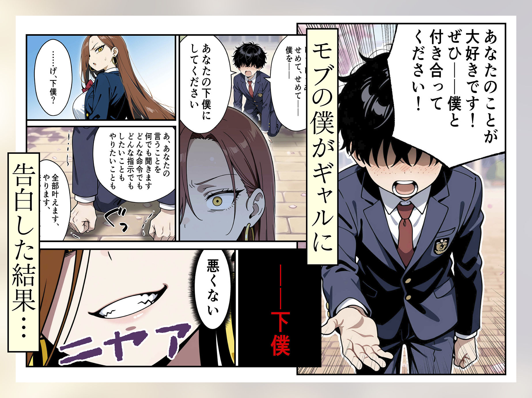 強気なヤリマン爆乳ギャルを好きになっちゃった結果 立ち読み 3 / 9