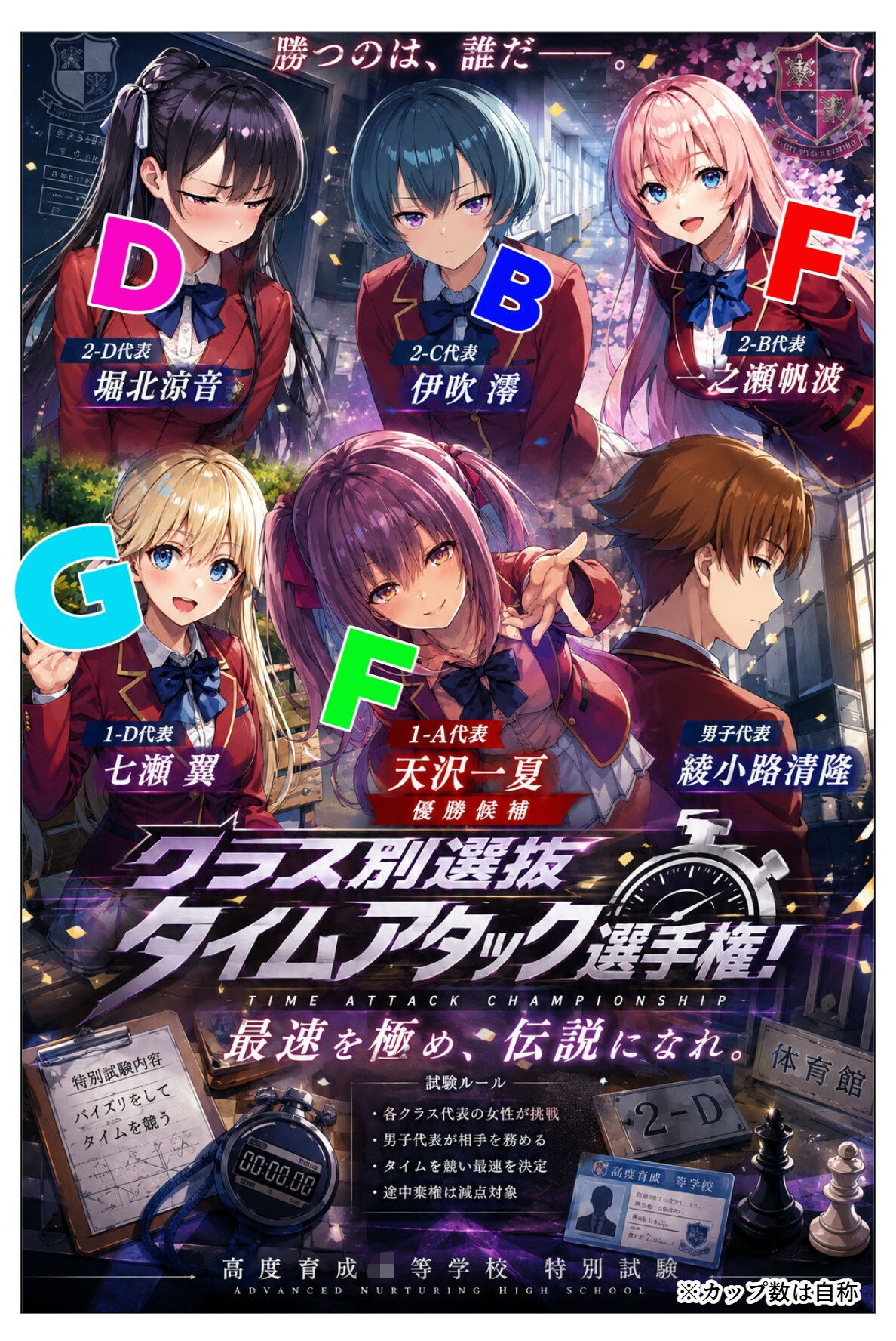 ようこそチ〇コ至上主義の教室へのサンプル画像 6