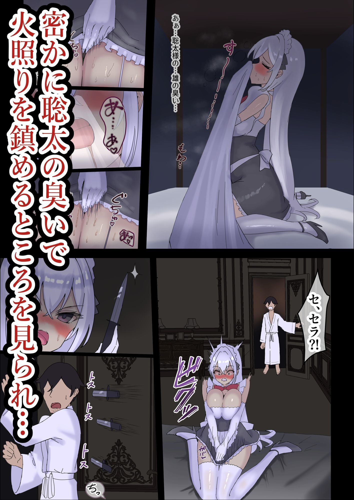 お嬢様の種付役にされた俺は、名家の令嬢を孕ませるほど種付け中出しをしてしまった…3  〜気高きメイド長は、お嬢様の殿方に溺れたりはしません〜のサンプル画像 2