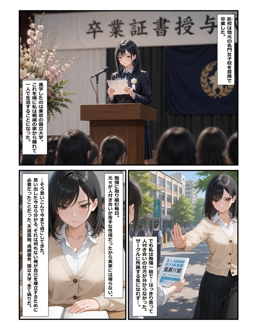 元男の美人女子大生、メス堕ち余裕でした。〜男のプライドをパパ活の快楽で溶かされて〜のサンプル画像 6
