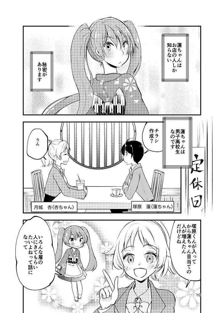 バイトを始めたら女装させられた話まとめ壱のサンプル画像 6
